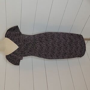 PAYARD small (?) brown and black cocktail dress